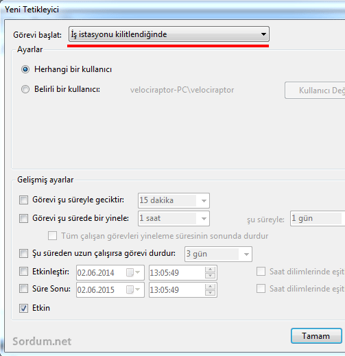 zamanlanmis gorev ayar2