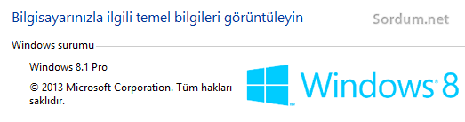 windows version umarası