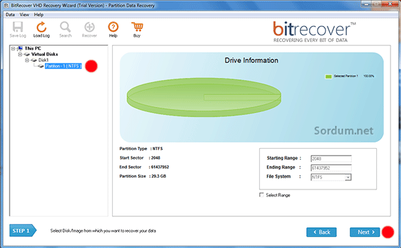 Partition recovery next diyelim