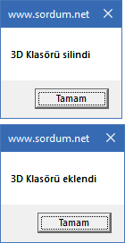 3d klasörünü silen vbs