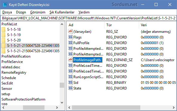 profile image path