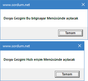 bu bilgisayar hızli erişim arasında kolay geçiş