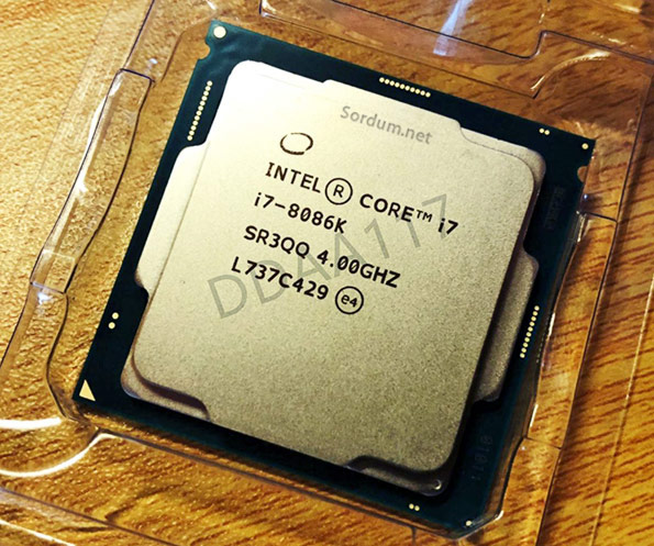 Intel Core i7 8086K islemci