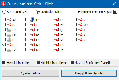 Simple run blocker ile dizin erişimi engelleme