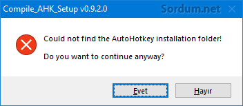 Как сделать exe файл autohotkey