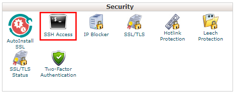 Host SSH ayarı