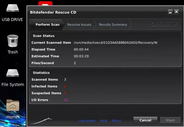 BitDefender RescueCD