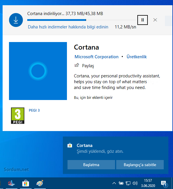 Cortana nasıl kurulur