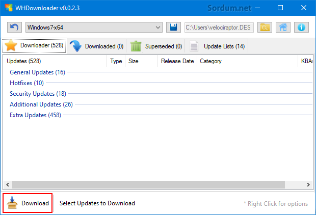 WhDownloader guncellemeleri indir