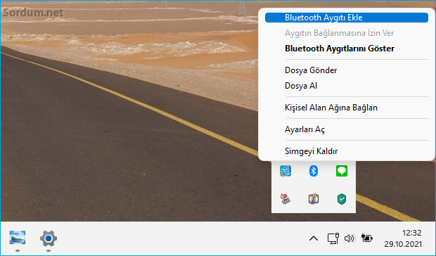 Bluetooth Aygıtı ekle