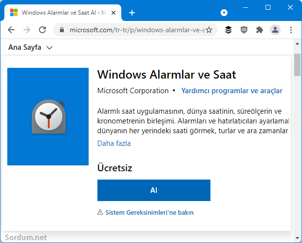 Microsoft mağazasından uygulama güncelle