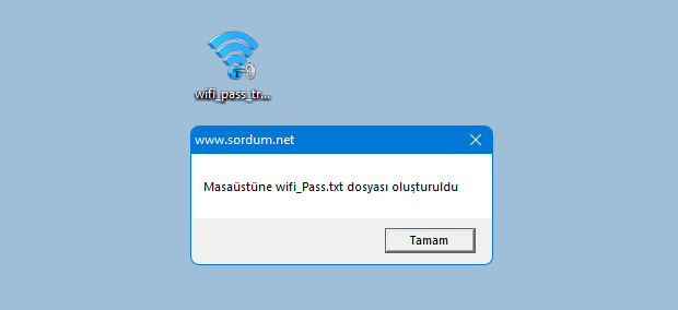 Bir tıkla Wi-Fi şifresini bul