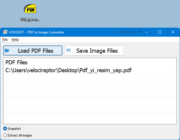 Pdf to image converter