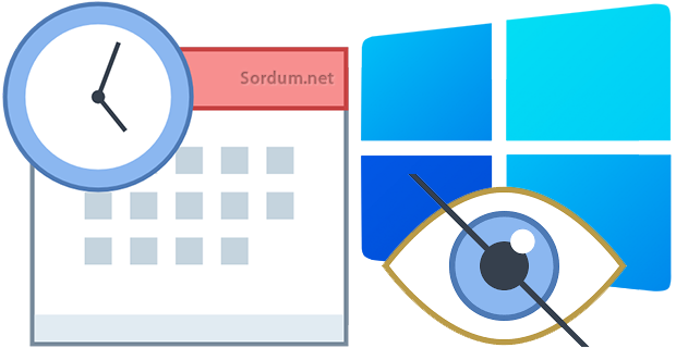 Windowsta Tarih ve saat nasıl gizlenir