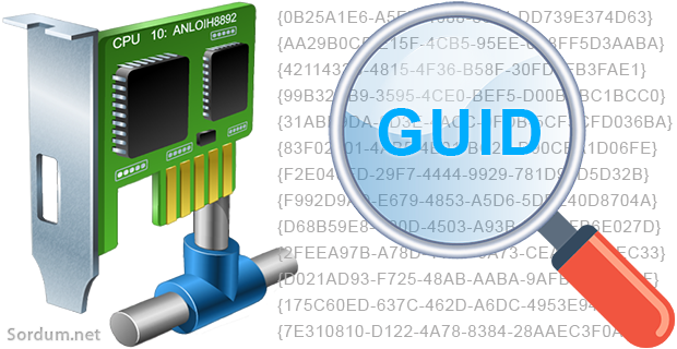 Ağ kartı GUID değeri nasıl bulunur