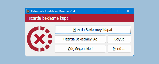 Hazırda beklet Kapalı