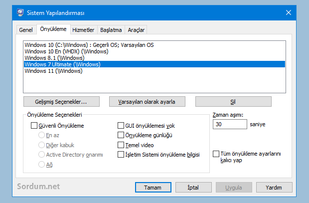 msconfig