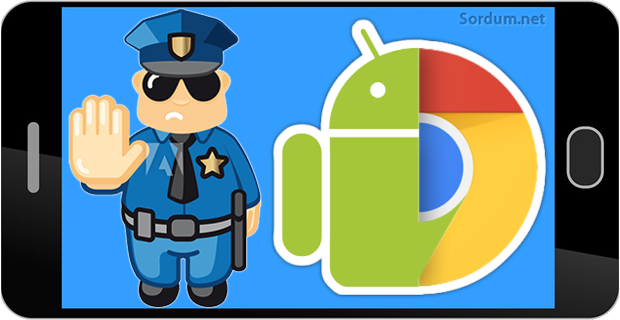 Android te Web sitesi yasaklayın