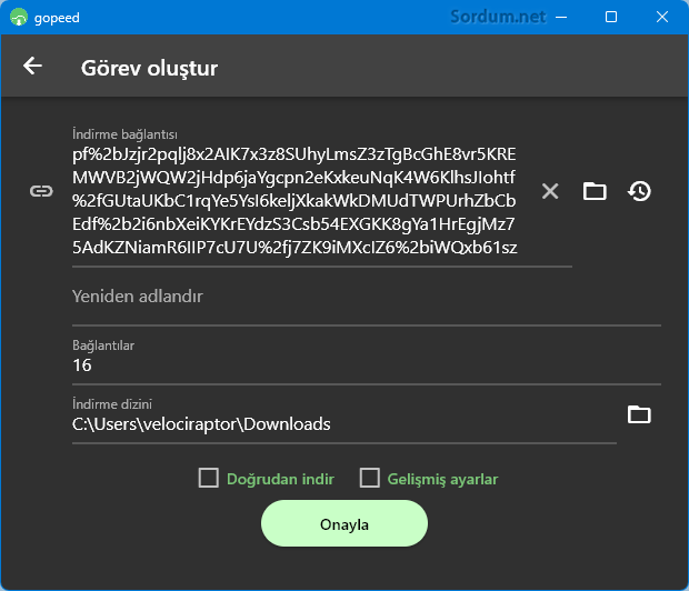 Gopeed indirme bağlantısı