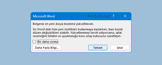 Word yeni biçimiyle yükseltilecek